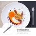 YARNOW 2 Stück Kulinarische Zeichenlöffel DIY Teller Tellermalerei Edelstahl Löffel Bleistift mit Gezackten Spitzen Teller Dekorationswerkzeug für zu Hause Küche - BJQOZN3E