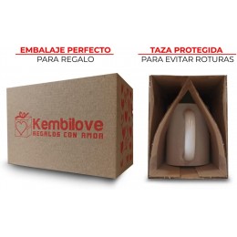 Kembilove Personalisierbare Frühstückstasse für Damen originelle Tassen zum Verschenken – personalisierte Geschenke – originelle Geschenke für Männer – originelle Tassen - BEYPM6AH