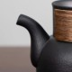 Teeservice Tragbares Chinesisches Kung Fu Kanne Mit Vier Tassen Mit Teetablett Und Tragetasche Reise-Keramik Color : Black Size : 30 * 13.3 * 15.5cm - BCLNQNDA