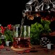 Grenade Whisky Dekanter und 2 Whiskygläsern SetNeue Technologie Superleicht Alkohol Glaskaraffe mit Holzbasis Trichter Whiskey Karaffe für Scotch Bourbon Geschenke für Männer1000ML - B09JNLR4JYB