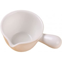 TBUDAR Sauciere Soßenkanne Keramikmilchkanne Milchkugelsteak Milchlöffel Milchschale Milch Kaffeesaftschale mit Griff Milkschale Saucen Size : E - B0B1BQ8854C